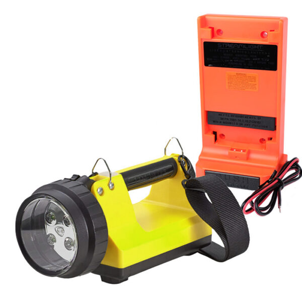 Streamlight E Flood LiteBox Rechargeable Lantern yellow vehicle mount