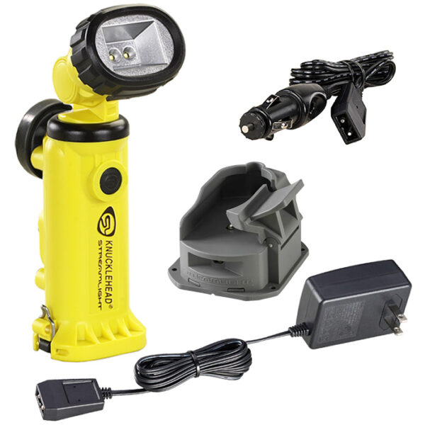 Streamlight Knucklehead Flood Work Light rechargeable yellow with charger