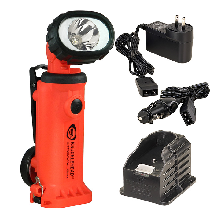 Streamlight 90757 Knucklehead Rechargeable Spot Light With Ac/dc Orange for sale online 