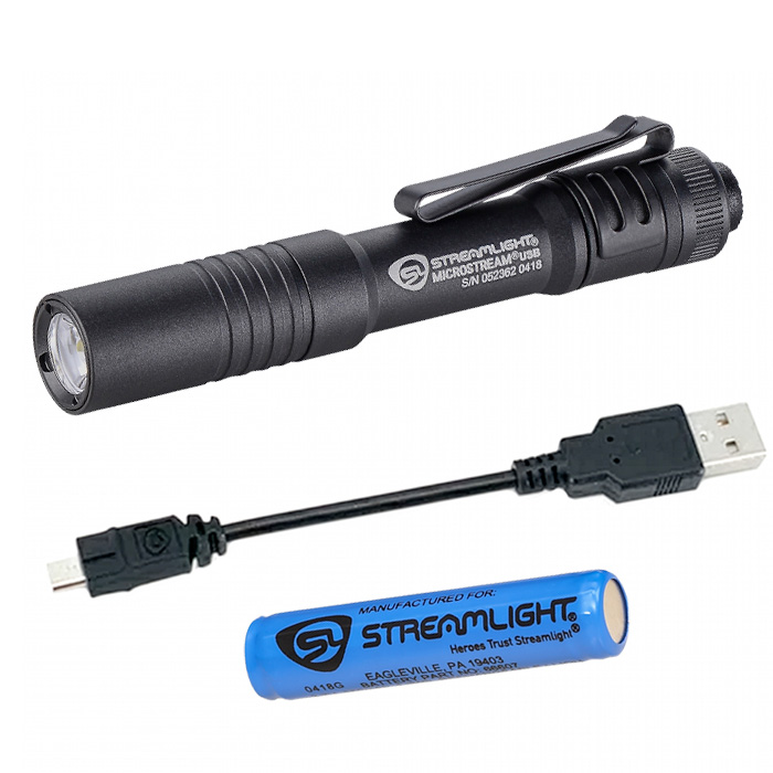 Streamlight MicroStream USB Flashlight black
