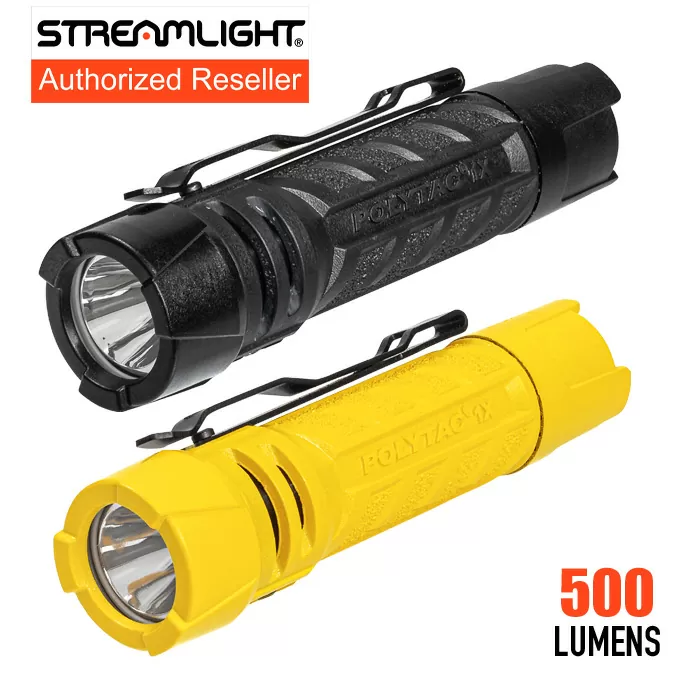 Streamlight PolyTac 1X Compact Flashlight | 86000, 86001, 86002, 86003