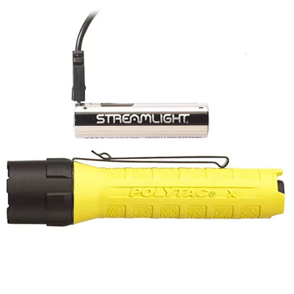 Streamlight PolyTac X Professional Flashlight yellow rechargeable