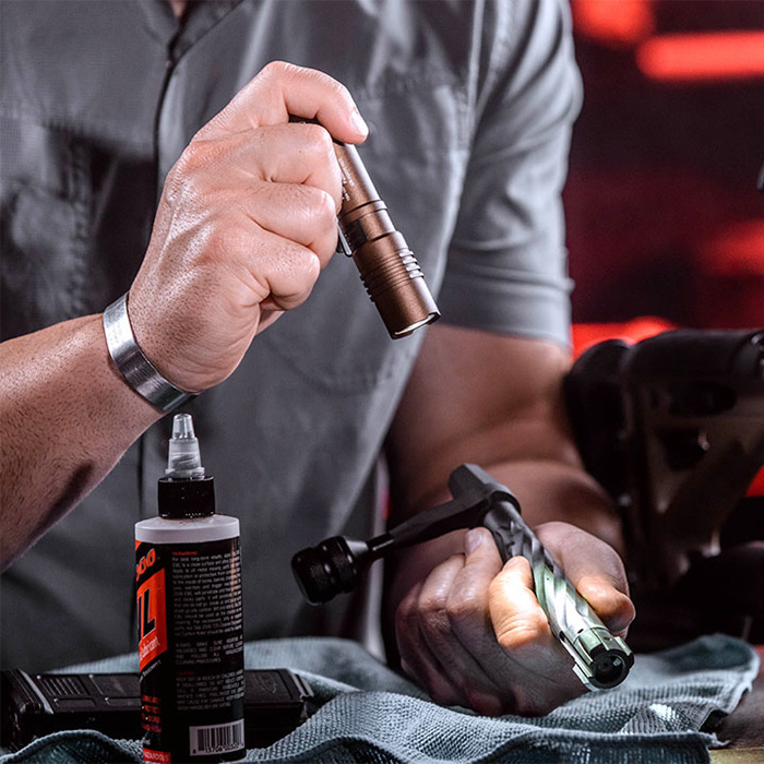 Streamlight ProTac 1L 1AA Flashlight in use