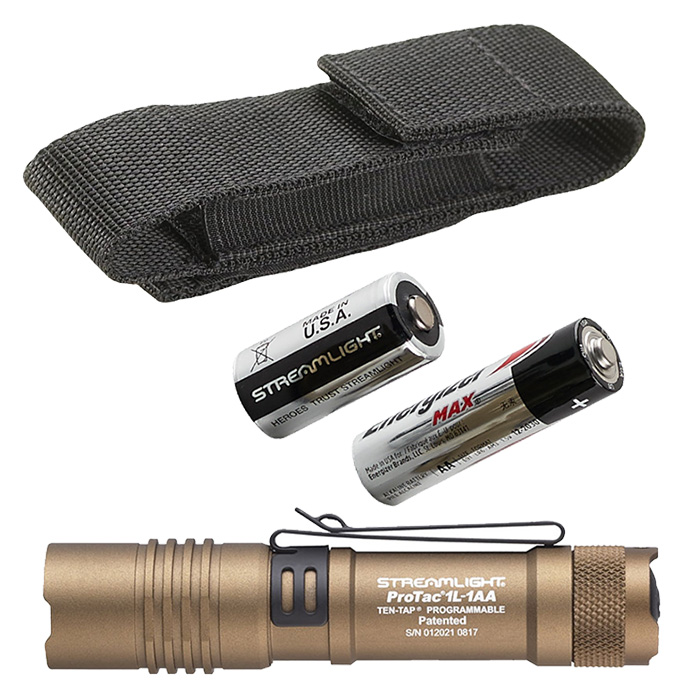 Streamlight ProTac 1L 1AA Flashlight coyote