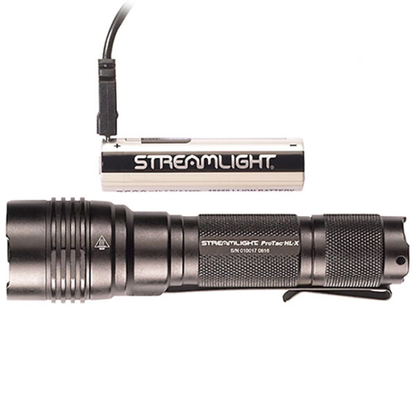 Streamlight ProTac HL-X Flashlight with rechargeable battery