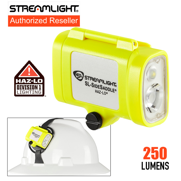 Streamlight SL SideSaddle HAZLO Helmet Hard Hat Light