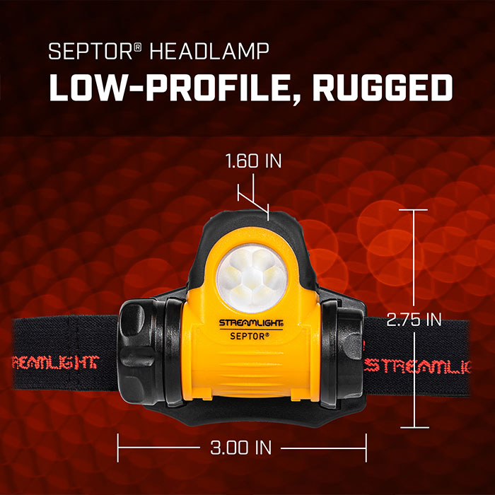 Streamlight Septor Headlamp 200 Lumens