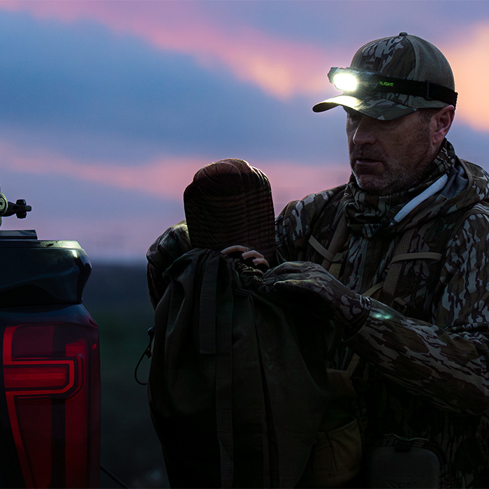 Streamlight Sledge in use