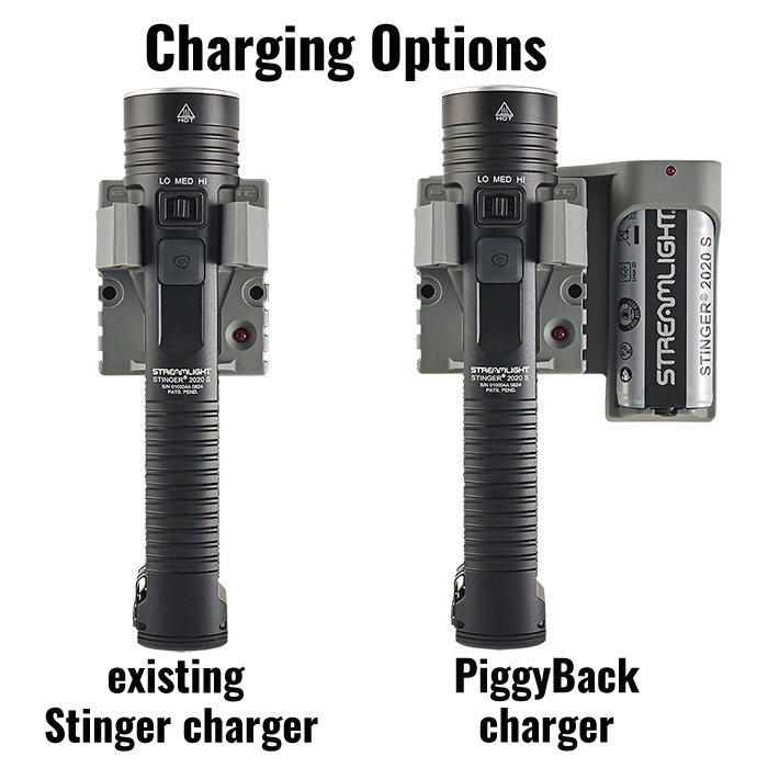Streamlight Stinger 2020 S charging options
