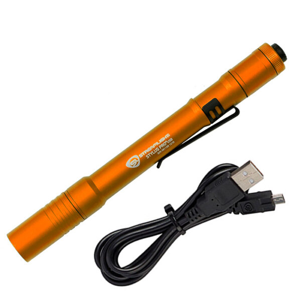 Streamlight Stylus PRO USB Rechargeable Penlight orange