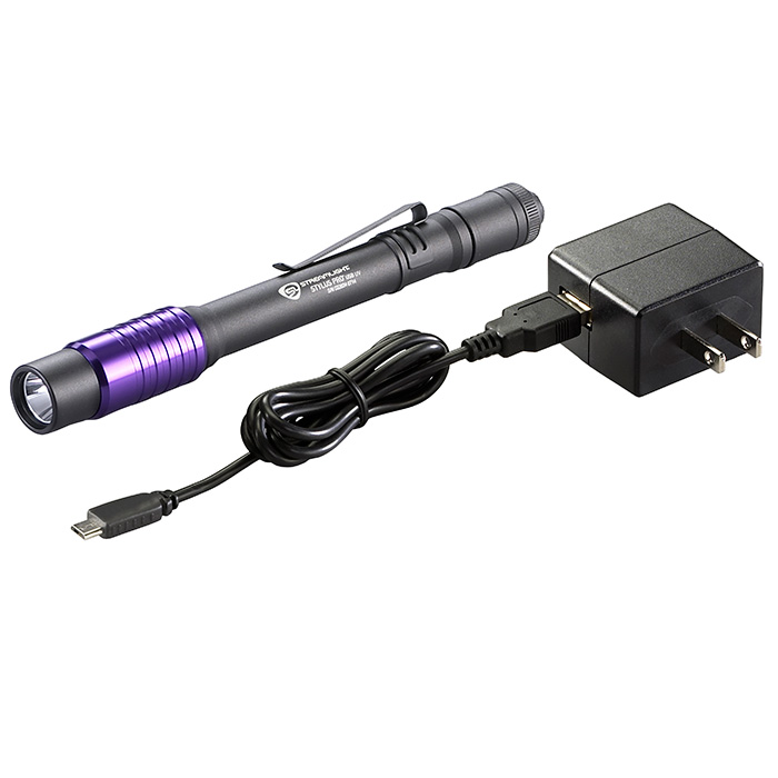 Tactical Pen Bright Stylus Ultraviolet Blacklight Black Lights UV Flashlight 
