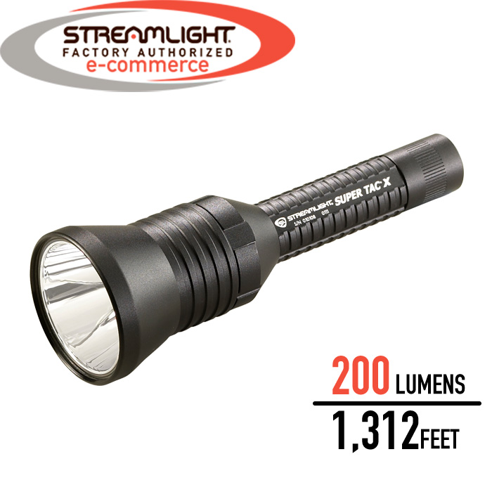 Streamlight Super TAC X Flashlight w/ Holster High Power Infrared Led Light NEW 