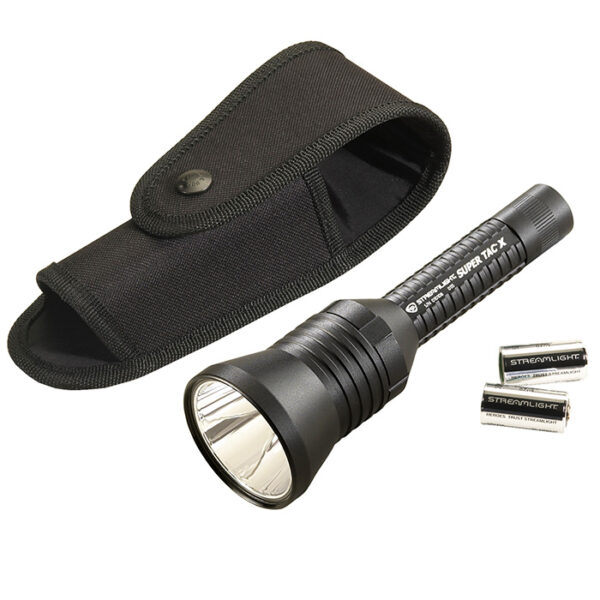 Streamlight Super Tac X Flashlight with holster