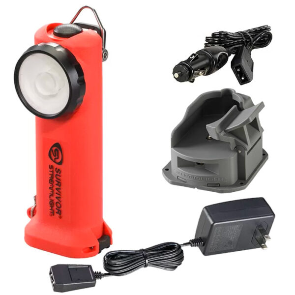 Streamlight Survivor LED Flashlight Orange ACDC