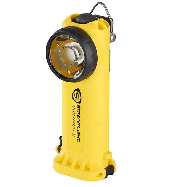 Streamlight Survivor X Right Angle Flashlight yellow rechargeable no charger