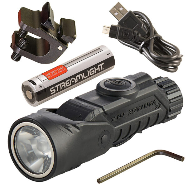 Streamlight Vantage 180 X LED Flashlight black rechargeable