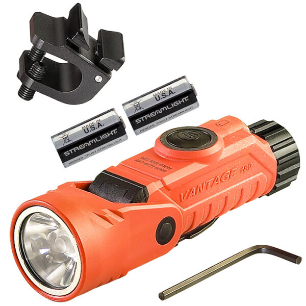 Streamlight Vantage 180 X LED Flashlight orange CR123A