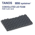 Tanos Mini systainer Lid foam