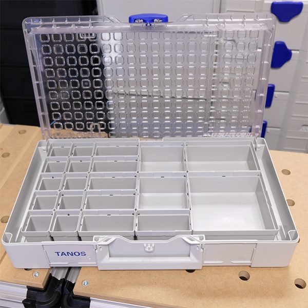 Tanos Systainer3 Organizer L89 Storage Case with 20 insert boxes