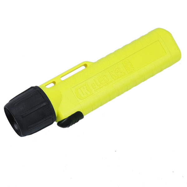 Underwater Kinetics 4AA eLED RFL Flashlight yellow front switch