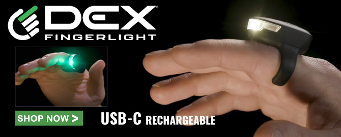 New DEX Rechargeable FingerLight