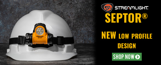 Streamlight Septor Headlamp - now with new low-profile design